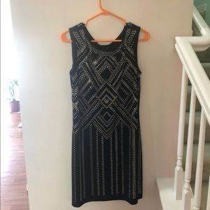 White House BlackMarket embellished dress